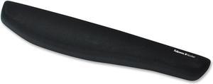 Fellowes PlushTouch Wrist Rest with FoamFusion Technology - Black