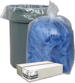 Nature Saver Trash Can Liners Rcycld 55 Gal 1.5mil 38"x58" 100/BX CL 29902