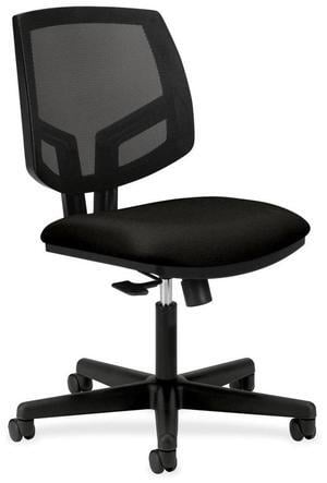 Hon Company 5711GA10T Volt Series Mesh Back Task Chair, Black Fabric