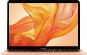 Apple MacBook Air 13.3" Laptop with Touch ID Intel Core i5 8GB RAM 128GB (2019) Gold MVFM2LL/A