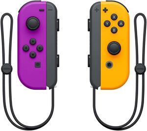 Nintendo Joy-Con (L/R) Wireless Controllers - Neon Purple/Neon Orange HACAJAQAA