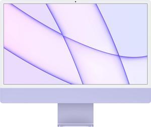 Apple iMac 24" 256GB Retina 4.5k M1 chip with 8-core CPU and 8-core GPU - Purple MGPP3LL/A