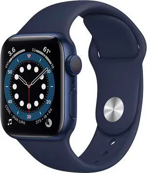 Apple Watch Gen 6 Series 6 40mm Blue Aluminum - Deep Navy Sport Band MG143LL/A