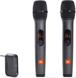 Wireless Microphone System (2-Pack) - Black JBLWIRELESSMICAM