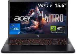 Acer Nitro V 15 Gaming Laptop 15.6" FHD Backlit Keyboard Intel Core i7-13620H RTX 5060 16GB 512GB - Black Acer Nitro V 15 Gaming Laptop 15.6" FHD Backlit Keyboard Intel Core i7-13620H RTX 5060 16GB 512GB - Black