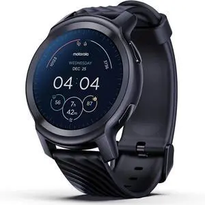Motorola Moto Watch 100 Smart Watch - Black - MOSWZ100-PB Watch Only Motorola Moto Watch 100 Smart Watch - Black - MOSWZ100-PB Watch Only