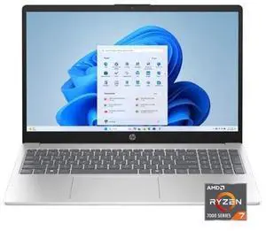 HP 15.6" Touch FHD Laptop Ryzen 7-7730U, 16GB RAM, 512GB SSD - Silver 15-fc0225dx HP 15.6" Touch FHD Laptop Ryzen 7-7730U, 16GB RAM, 512GB SSD - Silver 15-fc0225dx
