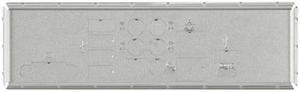 Supermicro MCP-260-00115-0N Standard I/O Shield for X11DAi-N with EMI Gasket