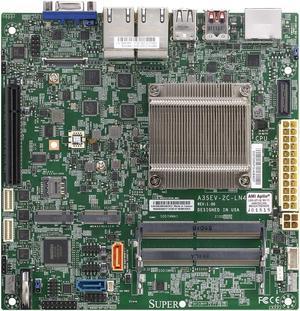 Supermicro A3SEV-2C-LN4 Motherboard - Mini ITX, Elkhard Lake ATOM Embedded SoC BGA