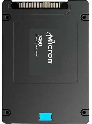 Micron MTFDKCB3T8TFR-1BC1ZABYYR 7450 PRO 3.8TB NVMe PCIe 4.0 3D TLC U.3 7mm SSD - OEM
