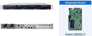 Supermicro SYS-5016I-URF 1U Server with X8SIU-F Motherboard Supermicro SYS-5016I-URF 1U Server with X8SIU-F Motherboard