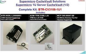 Supermicro BTR-CV3108-1U1 - LSI 3108 CacheVault 1U dummy fan kit
