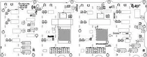 Supermicro BPN-SAS3-846EL1 SAS 12G single expander backplane, with LSI SAS3 expander, support 24x 3.5" SATA3/SAS2/SAS3 drives, with 4x mini-SAS HD connectors