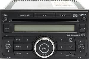 2007-09 Nissan Versa AM FM Radio 6 Disc CD Player MP3 28185EM31C Opt CY20D
