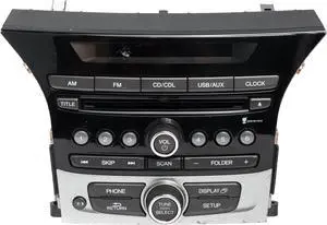 2013-2015 Honda Pilot AM FM Radio Single CD Player Part Number 39100-SZA-C220-M1
