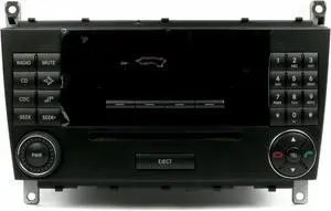 Mercedes 2007 OEM Benz C Class AM FM Radio Single Disc CD Player A2038707389