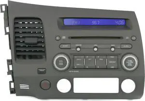 Honda Civic 2006-11 Radio AM FM CD Player 39100-SNA-A040-M1 Face Code 2AM0 Honda Civic 2006-11 Radio AM FM CD Player 39100-SNA-A040-M1 Face Code 2AM0