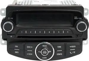 2015 Chevrolet Sonic AM FM Radio Receiver Aux Single Disc CD Player 95434662