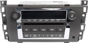 2007-2009 Cadillac DTS AM FM Radio CD MP3 Player Auxiliary Port Part ID 25818943