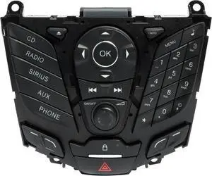 2013 Ford Escape Radio and Media Control Panel Part Number CJ5T-18K811-GC