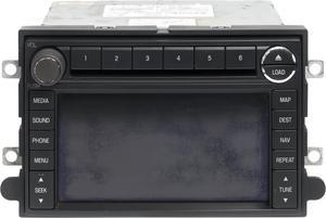 2008-2009 Ford Fusion AM FM Radio 6 CD Player MP3 Navigation Part 8E5T-18K931-EA