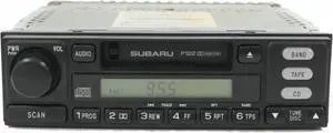 2001-2002 Subaru Forester AM FM Cassette Player 86201FC070 Face P122