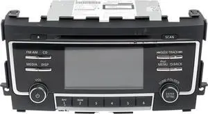 2017-18 Nissan Altima AM FM Radio Receiver Single Disc CD MP3 Player 281859HT1A 2017-18 Nissan Altima AM FM Radio Receiver Single Disc CD MP3 Player 281859HT1A