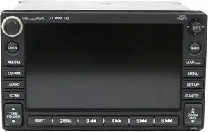 2007-09 Honda Civic AM FM XM Ready Navigation Radio 39541-SNA-A310-M1 Face 2AC4