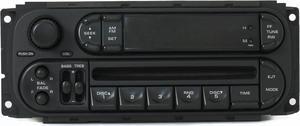 Chrysler Jeep Dodge 2002-07 Radio AM FM Single Disc CD Player RBK Slider Version