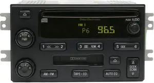 2003-2006 Kia Sorento AM FM Radio Single Disc CD Cassette Receiver 96110-3E000