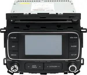 2014-2016 Kia Forte AM FM XM Bluetooth Single Disc CD MP3 Player 96160-A7100WK
