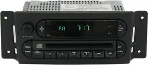 2004-2008 Chrysler Pacifica AM FM Radio CD Cassette Part Number P05082764AE RAH