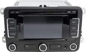 2013-2017 Volkswagen Jetta AM FM AUX Single-Disc CD Player Navi Ready 5C0035274B