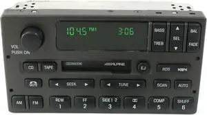 Lincoln Town Car 2001-2002 AM FM Radio Cassette Receiver Part 1W1F-18C870-GA