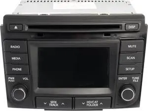 2014 Hyundai Sonata AM FM Radio SiriusXM Single Disc CD MP3 Player 69180-3Q8504X