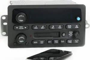 Chevy Impala Monte Carlo 2003-05 Radio AM FM Cassette w Bluetooth Music 10335222