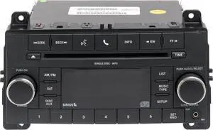 2011 Jeep Grand Cherokee AM FM SiriusXM Radio CD Player Aux Model ID P68039290AG 2011 Jeep Grand Cherokee AM FM SiriusXM Radio CD Player Aux Model ID P68039290AG