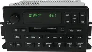 Lincoln Continental 1999-2001 AM FM Cassette Receiver Part 2F3T-18C870-AA