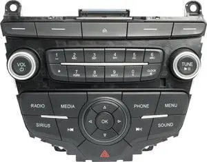 2015-18 Ford C-Max Escape Focus OEM Original Audio Control Panel F1ET-18K811-KD