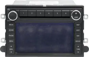 2008-09 Ford Taurus AM FM Radio 6 Disc CD Player MP3 Navi System 8G1T-18K931-GA
