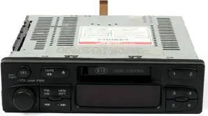 1998-2001 Kia Sephia 2000-02 Spectra AM FM Cassette Radio Receiver 1K2N16686X