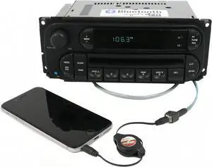 Chrysler Jeep Dodge RBK Digital 22-10 Radio 02-07 AM FM CD Bluetooth Pigtail Aux