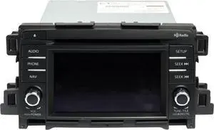 2014 Mazda 6 AM FM Radio GPS Navigation Ready Single Disc CD Player GJS166DV0B
