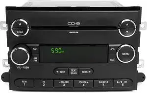 2008 Ford Fusion Mercury Milan AM FM Mp3 6 Disc CD Player Radio 8E5T-18C815-BF
