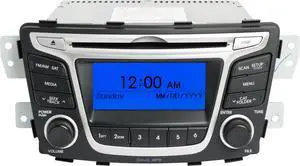 2014 Hyundai Accent AM FM Receiver Single-Disc CD MP3 XM Satellite 96170-1R1104X
