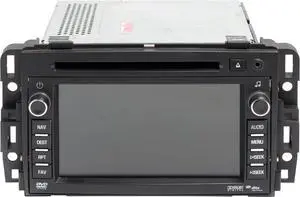 2011 GMC Acadia AMFM Radio CD Player DVD Navigation Aux Part ID 22739334 Opt U4H