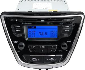 2013 Hyundai Elantra AM FM XM MP3 Bluetooth Single-Disc CD Player 96170-3X165RA5