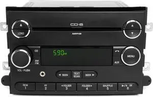 08 Ford Fusion Mercury Milan AMFM Radio w Auxiliary Input Upgrade 8E5T-18C815-BF