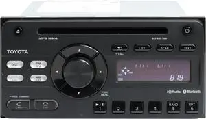 2011-14 Toyota Yaris AM FM Receiver MP3 WMA Bluetooth CD Player PT546-52121