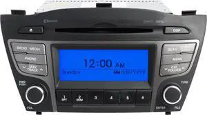 2014-2015 Hyundai Tucson AM FM XM Bluetooth MP3 Single-Disc CD 96150-2S330TJP 2014-2015 Hyundai Tucson AM FM XM Bluetooth MP3 Single-Disc CD 96150-2S330TJP